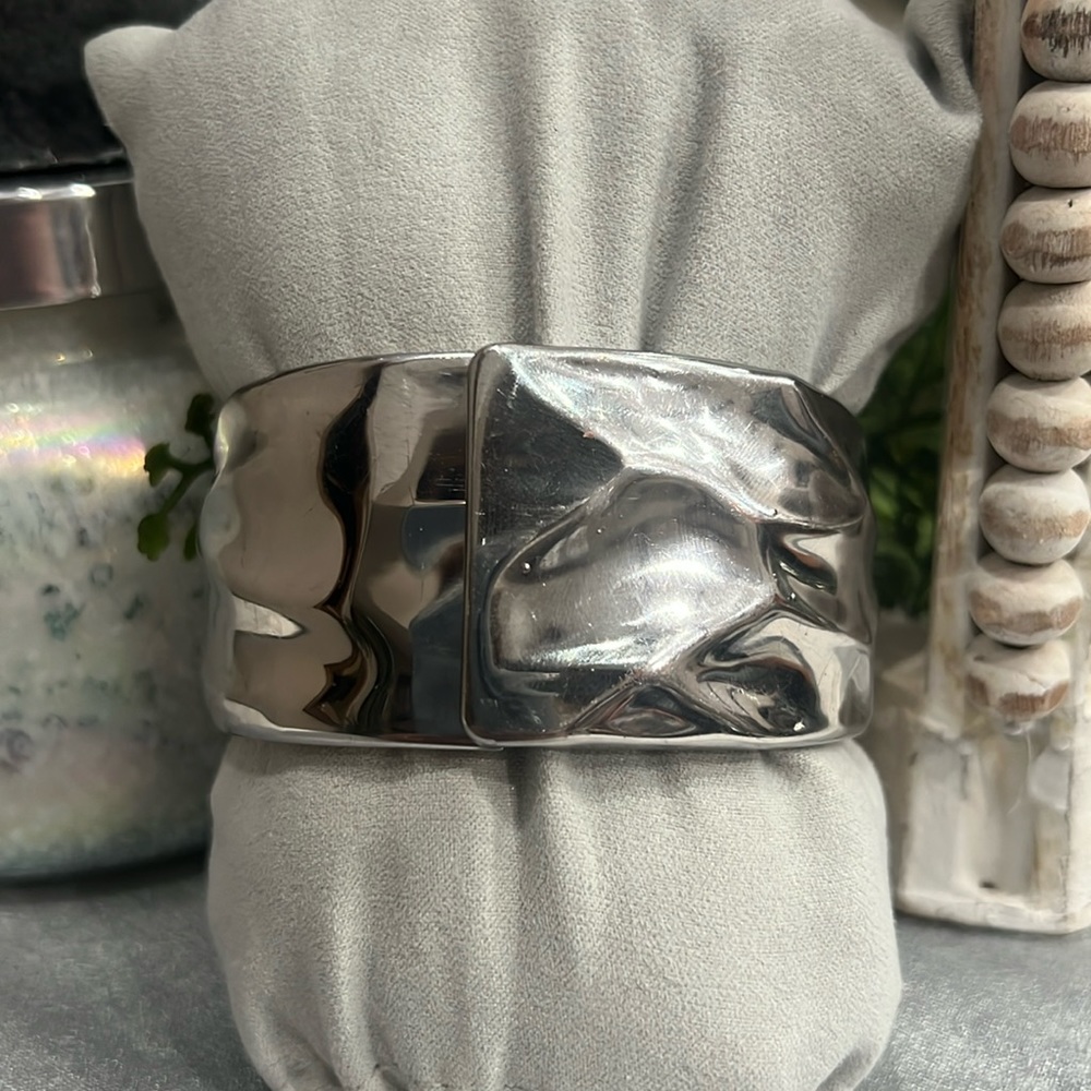 Chicos Silver Cuff Bracelet